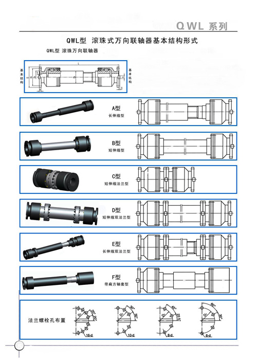 QWL型球笼式万向联轴器